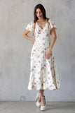 Bow In Bloom Midi Dress