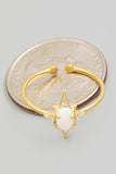 Opal Star Ring (Gold)