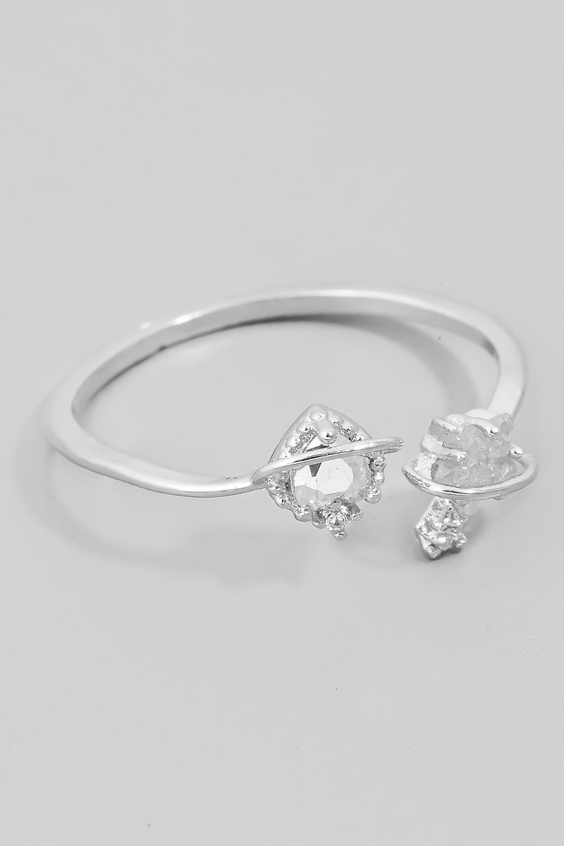Wrapped Heart Ring (Silver)