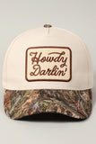 Howdy Darlin' Patch Hat (Camo)