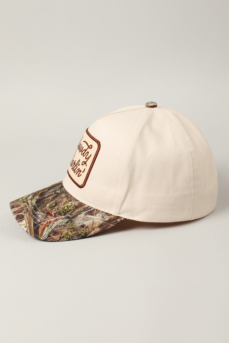 Howdy Darlin' Patch Hat (Camo)