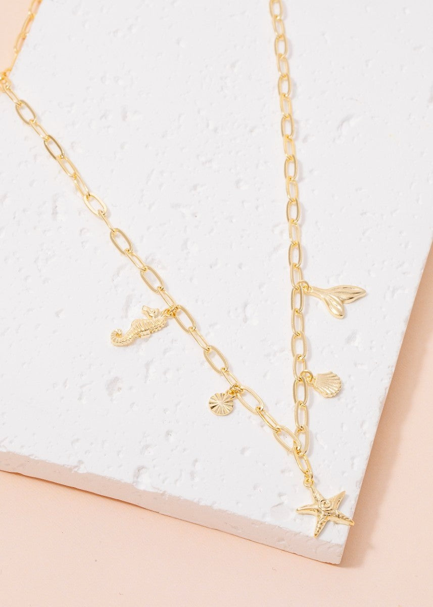 Sealife Charm Necklace