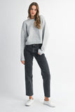 Frankie Bow Sweater (H Grey)