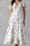 Bow In Bloom Midi Dress