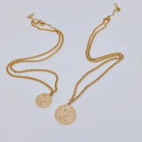 My Moon & Stars 18k Gold Plated Necklace