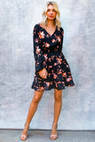 Brynn Bubble Long Sleeve Dress