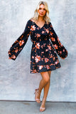 Brynn Bubble Long Sleeve Dress