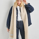 Adult Mad Hatter Ribbed Knit Beanie (Heather Taupe)