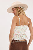 Charming Floral Cami Top