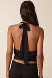 Aura Backless Halter Top