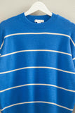 Poet's Stripe Sweater (Blue)