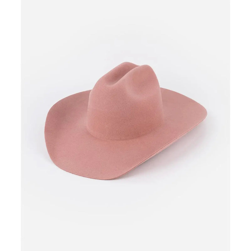 Teddy Cattleman Cowboy Hat (Rose)