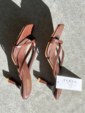 Hallie Kitten Heel (Brown)