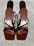 Hallie Kitten Heel (Brown)