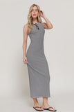 Essential Stripe Dress (Black)
