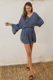 Californication Button Up Romper