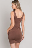 My Impression Knit Dress (Brown)