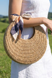 Picnic Basket Handbag (Carmel)