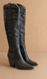 Bronco Knee-High Embroidered Boots