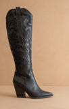 Bronco Knee-High Embroidered Boots