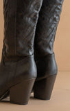Bronco Knee-High Embroidered Boots