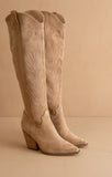 Bronco Knee-high Embroidered Boots