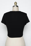 Kay Crop Top (Black)