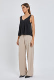 Go With The Flow Tank (Black)