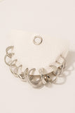 5 Pair Hoop Earring Set (Silver)