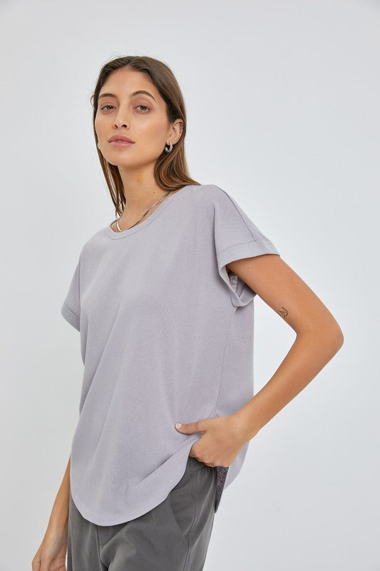 Gretta T-Shirt (Pebble)