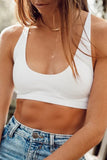 Sophia Crossback Bralette (White)