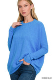 Sophia Lightweight Sweater (Ocean Blue)