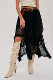 Lace Reverie Skirt (Black)