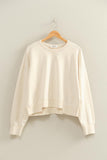 Oversized Soft Rewind Pullover (Alpaca)