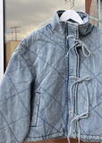 Denim Tie Jacket