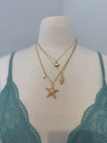Layered Starfish Necklace