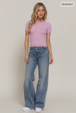 My Time Stripe Top (Pink)