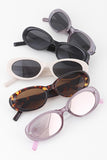 Modern Round Oval Sunglasses