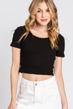 Layla Crop Top (Black)