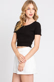 Layla Crop Top (Black)