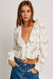 Maria Ruffle Top