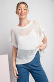 Tara Knit Top (White)