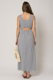 Sailors Striped Maxi Dress