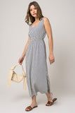 Sailors Striped Maxi Dress