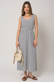 Sailors Striped Maxi Dress