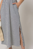 Sailors Striped Maxi Dress