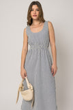 Sailors Striped Maxi Dress