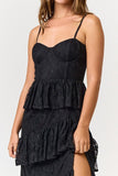 Always Be My Baby Maxi Dress (Black)