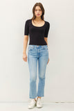 Carly Double Lined Top (Black)