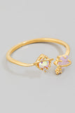 Wrapped Heart Ring (Gold)